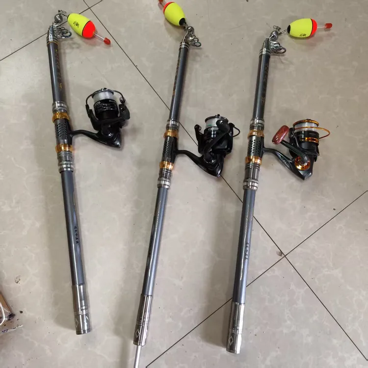 达瓦水上飞海竿，长节远投金属渔轮海钓竿抛竿适合钓鲢鳙等大物