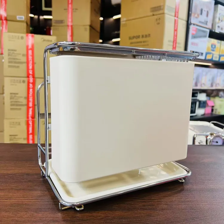 【田叔专属】奶油风厨房家用厨房刀架菜板刀具筷子收纳一体架