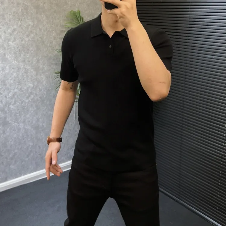 时尚高品质·羊毛混纺·翻领POLO衫‖25早秋新款·轻奢系列HH