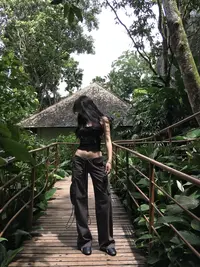 popchee｜本命工装裤｜两色廓形工装裤~强推！享受自由自在的夏季