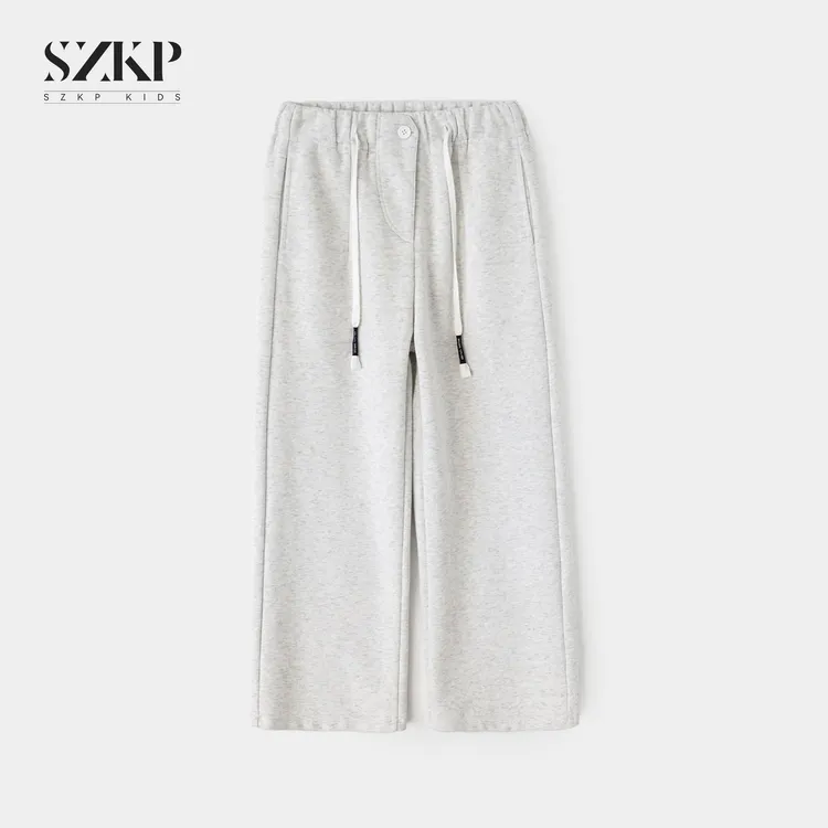 SZKP春季新款女童装中大童儿童时尚百搭休闲直筒裤JMKC550313