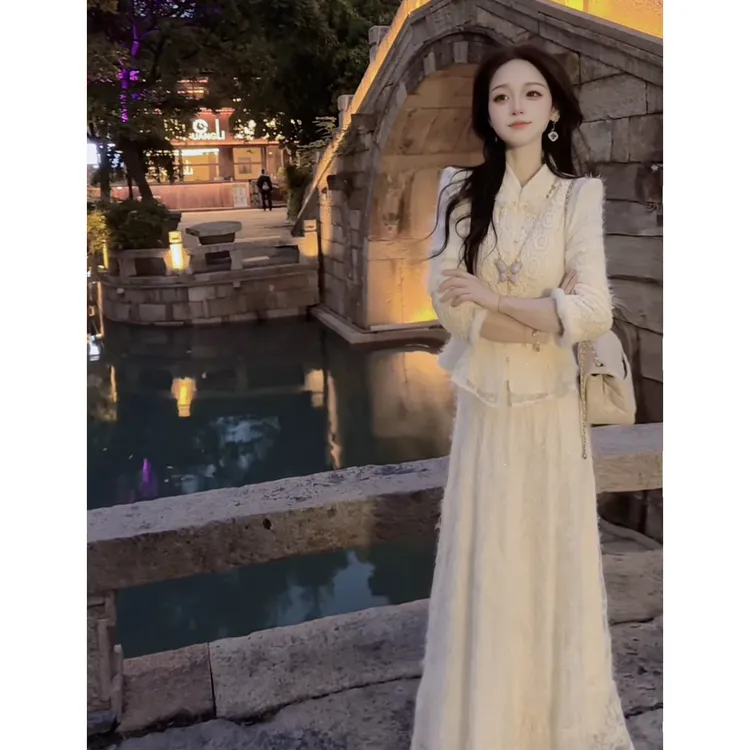 时尚套装休闲风轻熟风温柔风慵懒风中国风新中式