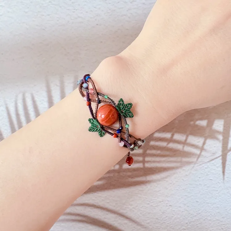 结结欢喜文创·教程【藤缠万贯】原创手绳教学视频