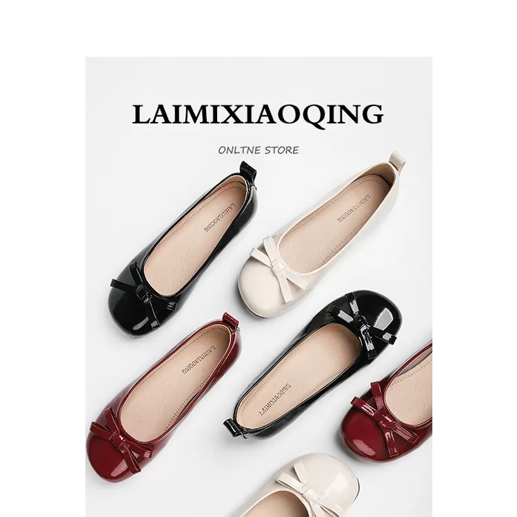 加宽加肥大码女鞋41-43宽胖脚单鞋平底豆豆鞋百搭软底红色婚鞋42