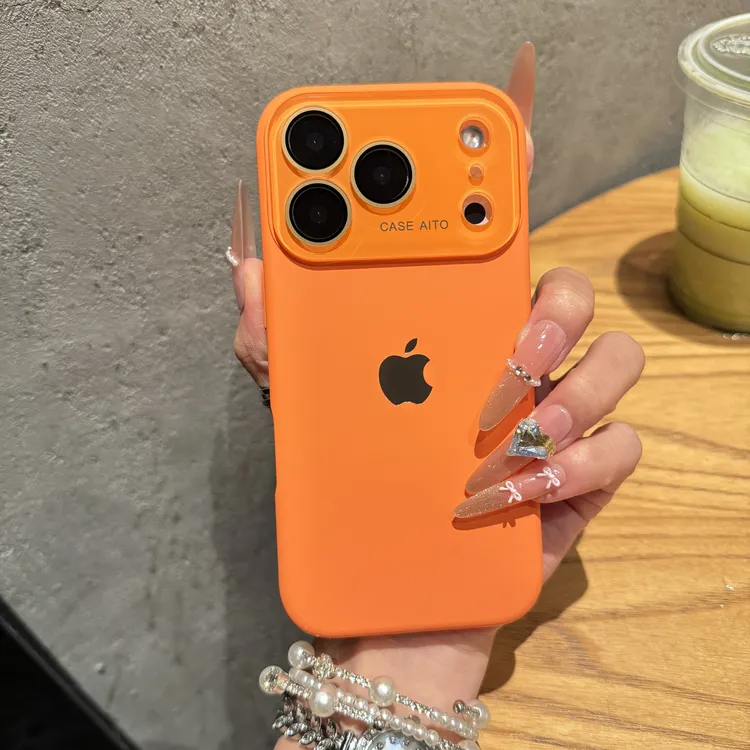 ins风秒变17液态硅胶适用苹果17promax手机壳iphone16软糯15高级