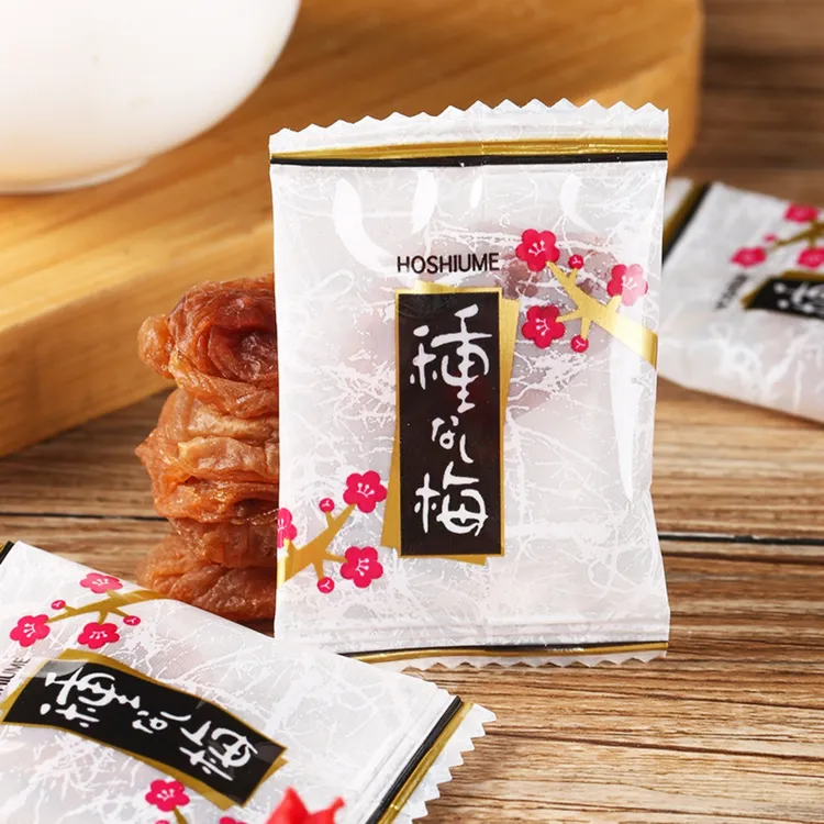 白叶梅日式梅饼无核梅肉酸梅干话梅子孕妇小零食孕吐青梅蜜饯250g