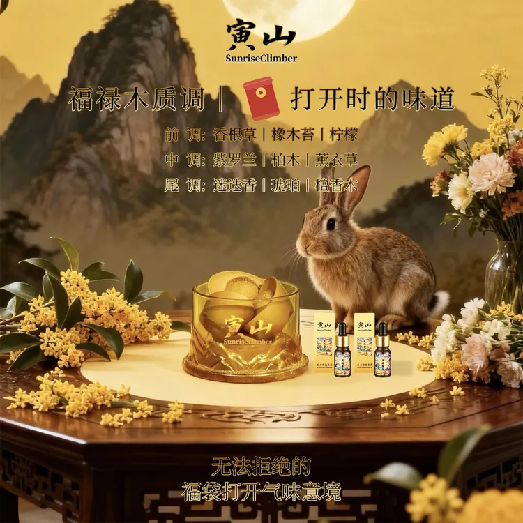 【寅山】財运丰收感 祝福仪式感紫砂香薰礼盒｜能量家居摆件高级礼物