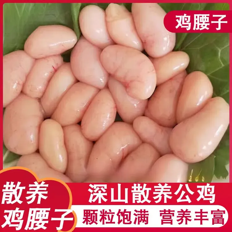 鸡腰子新鲜公鸡蛋鸡肾农家散养鸡卵子鸡睾丸冷冻生鲜商用