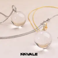 秘密山谷【叫我大珠珠】原创全净体21MM白水晶项链MMSG8419