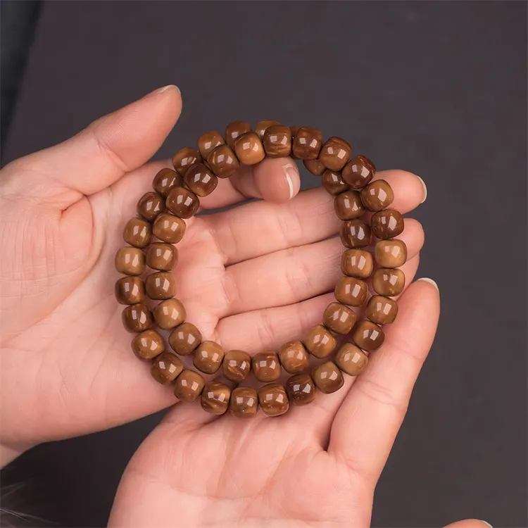 天然库克特级精挑老型珠双圈手串老料库克手串男女通用