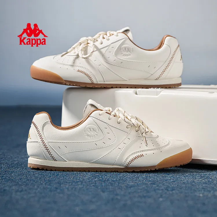 Kappa/卡帕板鞋春季低帮经典复古板鞋女鞋时尚休闲鞋K0FW5MM11CJ
