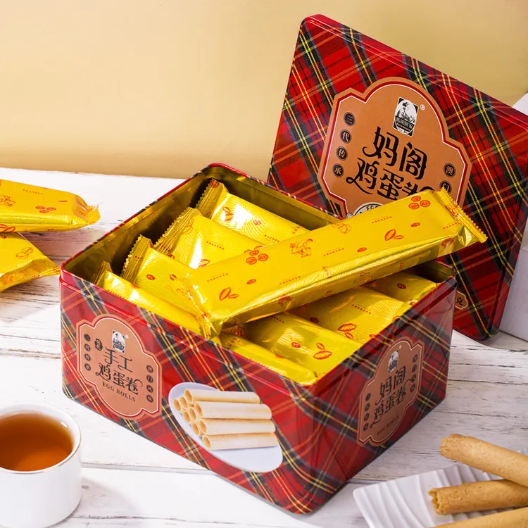 澳味特产黄油鸡蛋卷精美礼盒休闲零食送礼佳品鸡蛋卷澳门手信礼盒