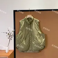 喜樂  2025立领纯色夹棉马甲背心早冬季新款时尚百搭休闲女士外搭