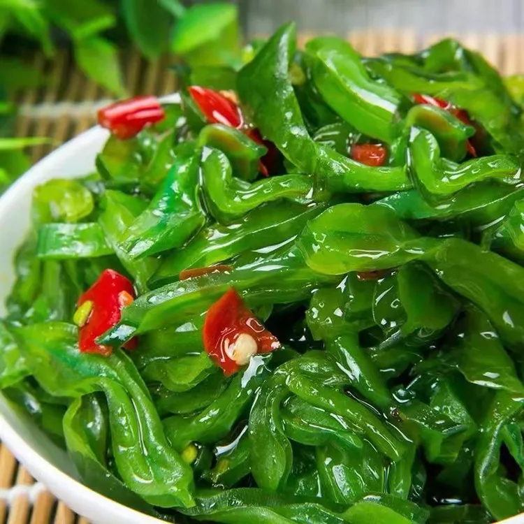 3斤即食裙带菜梗片美人唇海白菜海带海藻酱菜腌咸菜下酒下饭菜