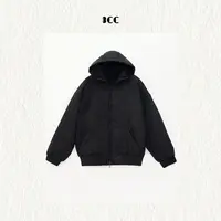 3CC【暖拥轻量】内里填充绵羊毛设计师极简连帽时装外套81028 