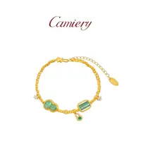 【小可爱专享】 CAMIERY/卡美瑞 新中式时尚轻奢招财猫葫芦手链