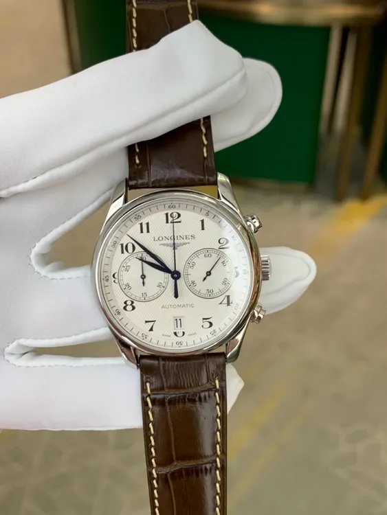99新 Longines/浪琴 名匠系列/男表/40mm/机械/计时