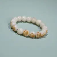 炭烧猫爪菩提根手串 11MM ESCX243