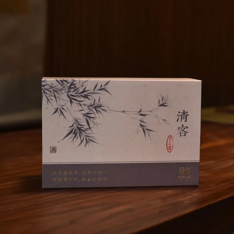 清客彩农茶｜2009春·邦盆竹筒香茶，交流分享装