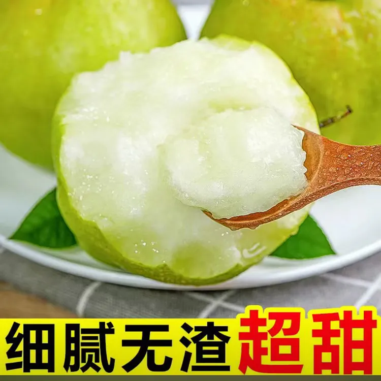 山西正宗玉露玉露香梨脆甜多汁皮薄肉多产地直发包邮