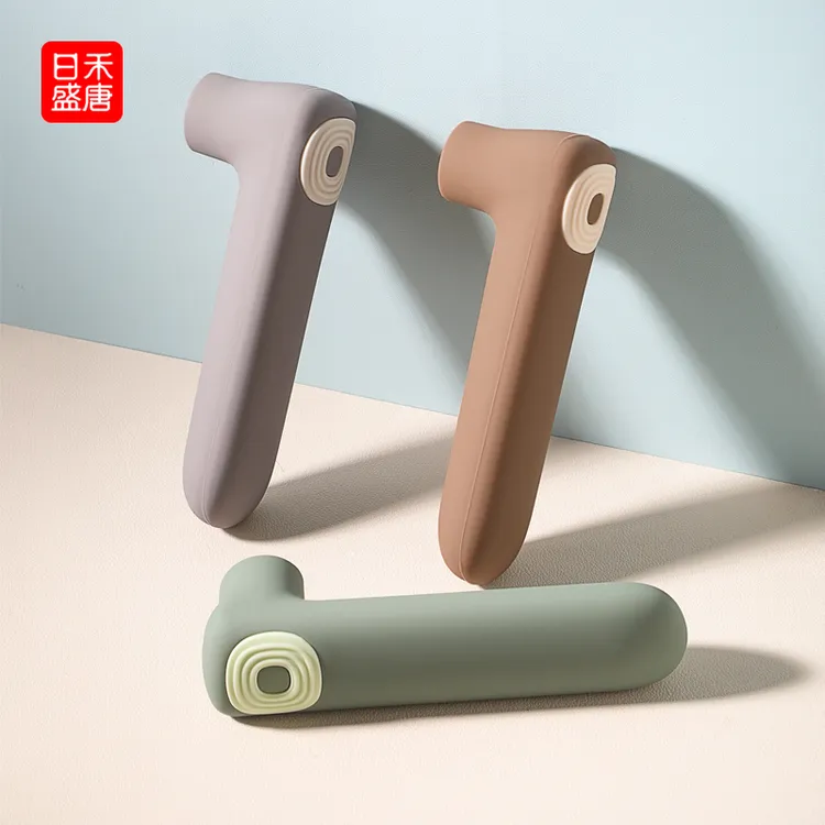 门把手套硅胶加厚门后防撞垫防静电入户门拉手保护套卫生间门通用