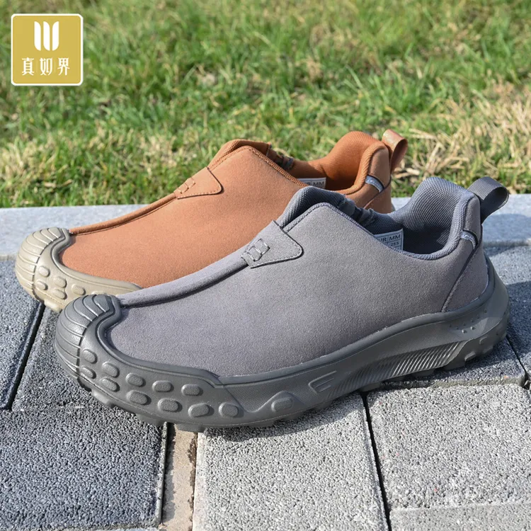 真如界僧鞋2025春季新品禅修圆头免系带男软底防滑运动防护行脚鞋