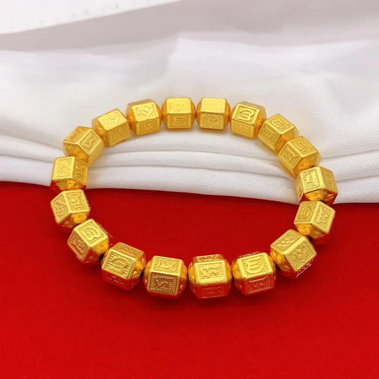 新中式扎基拉姆桶珠手串手链