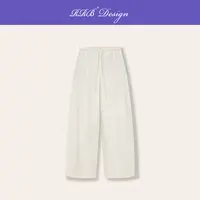 RRB Design「口碑神裤」加厚匹马棉天丝羊毛立裁显瘦卫裤