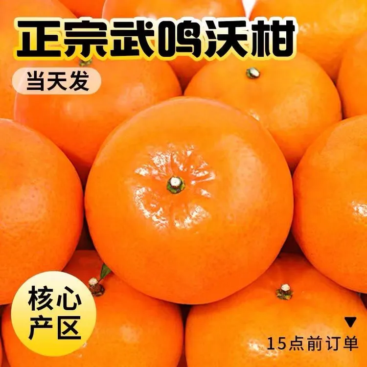 【果格格】武鸣沃柑新鲜当季现摘孕妇水果桔子产地9斤直发坏果包赔