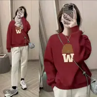 圆领秋季情侣潮服时尚运动卫衣—W帽