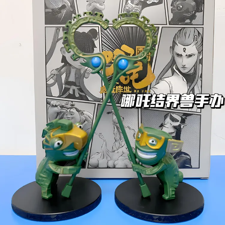 【生活】哪吒之魔童闹海结界兽限定周边摆件三星堆树脂手办纪念品