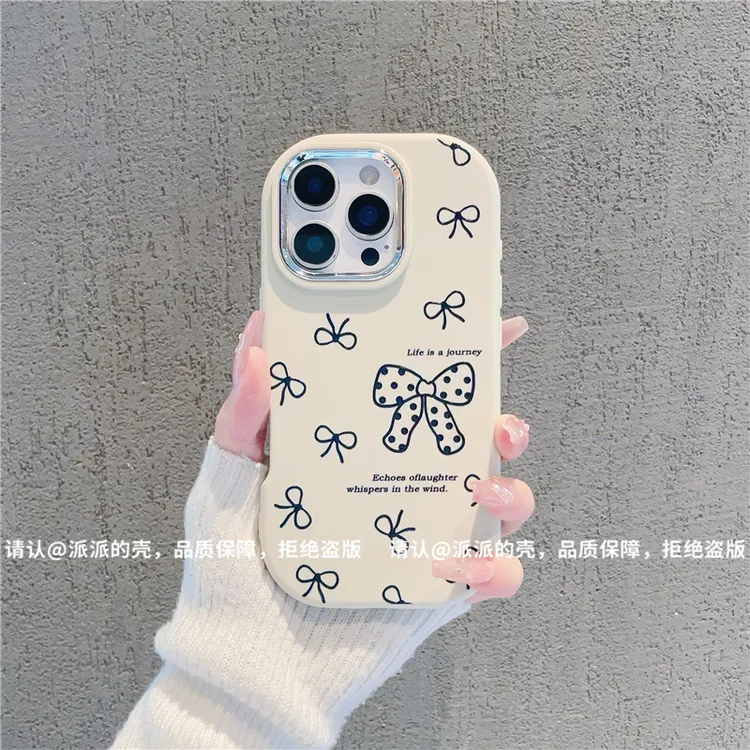 银镜小胖墩适用苹果17/iPhone/华为荣耀/OPPO/VIVO/小米手机壳潮