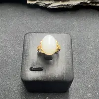 BY0416FMC标95 和田玉戒指