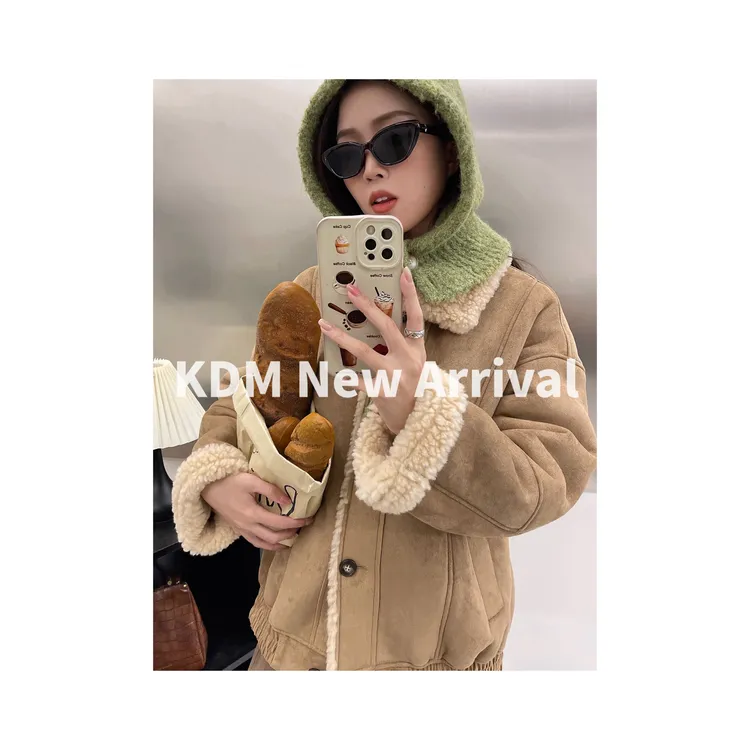 25新款【伦敦街头】网红百搭翻领巴恩宽松韩系ins秋冬英伦羊毛大衣