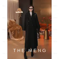 THE MENG【瑞雪】羊绒绵羊毛锁温御寒毛呢大衣#M253K1450