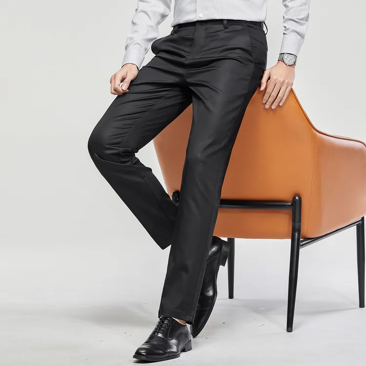 【垂感透气】杉杉休闲裤男装四季款微弹直筒男裤商务男款春季裤子