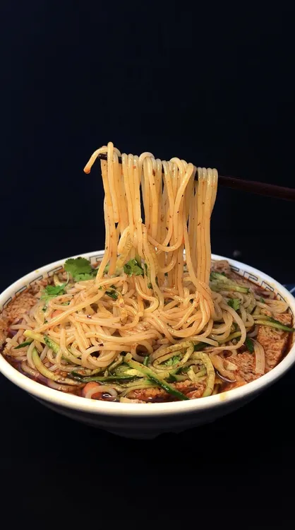 苏北特色擀面皮米线各3包 每包净重250g 6包