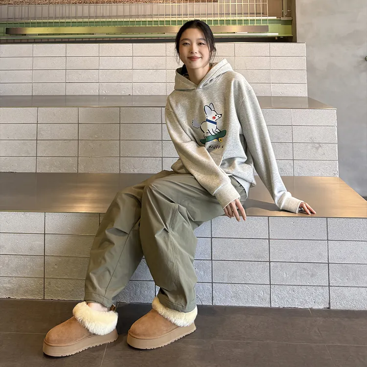 2025冬季新品 加绒巨保暖阔腿机能户外工装裤女士伞兵休闲裤