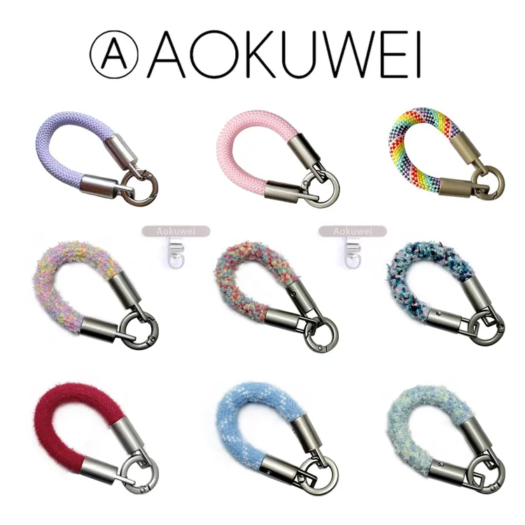 奥库威官方正品百搭饰品原创设计手机挂绳钥匙扣简约通用便捷可爱