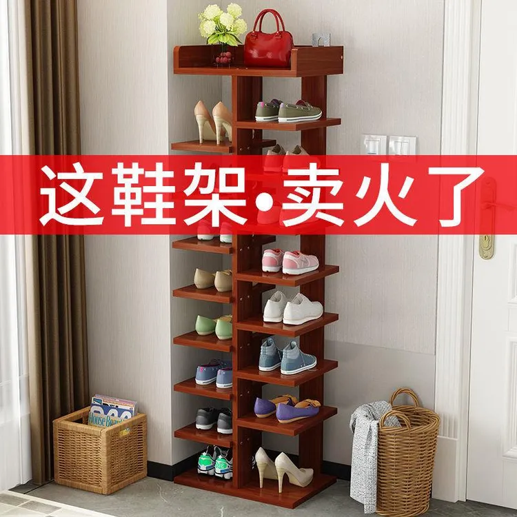 新疆西藏包邮鞋架子收纳多层门口结实经济型家多层家用门口鞋架子