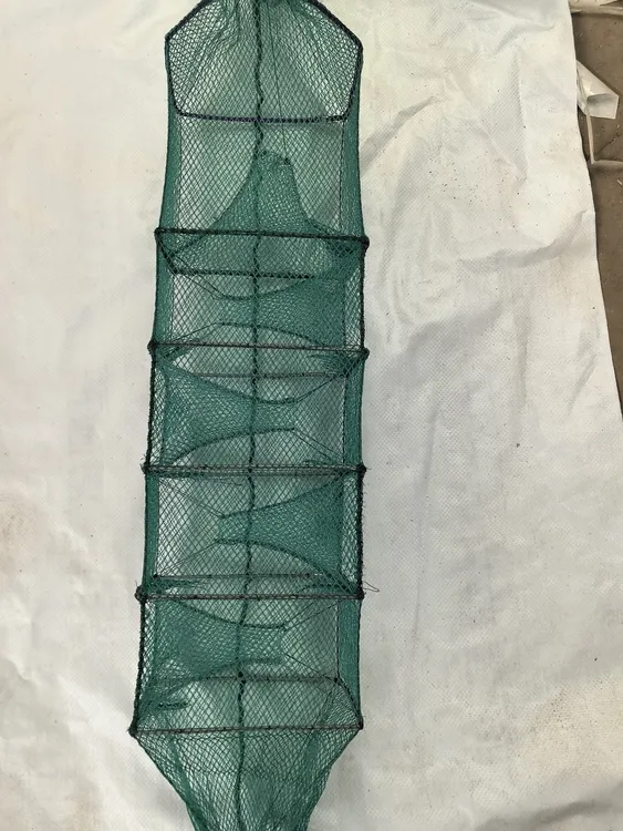 无结专用中4门拍一发十条送虾笼饵料球地笼黄鳝黄鳝地笼捕鱼渔网