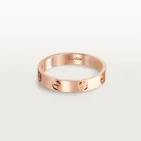 99新 Cartier/卡地亚 【Jessie专属】卡地亚无钻窄版戒指