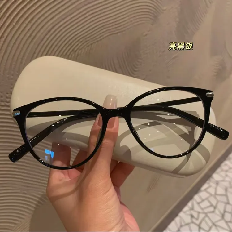 652085117145露丝同款经典镜框黑框女士可配近视度数镜框素颜神器