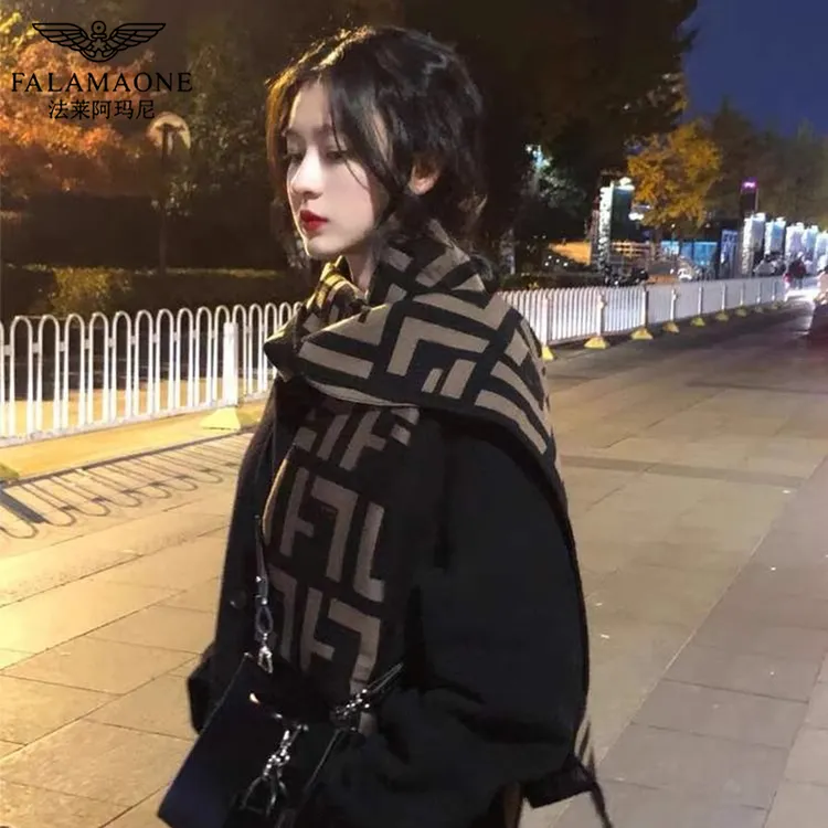 【法莱阿玛尼】高级感围巾冬天百搭围脖女款爆款2025新款送给女朋友
