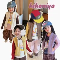 【云朵慕斯】四Hihoniya~2025秋季宝宝刺绣童趣羊羔毛叠穿马甲