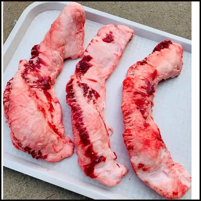 新鲜牛胸口油牛胸膘散养黄牛胸肉牛油胸口捞胸朥烧烤火锅食材商用