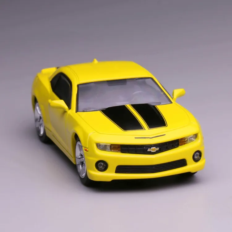 现货 596 Model 1:64雪佛兰科迈罗Camaro大黄蜂合金汽车模型礼物