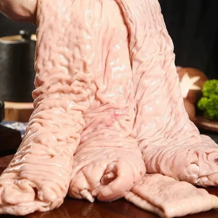 新鲜土猪精修带钢圈短肠头，顺丰包邮