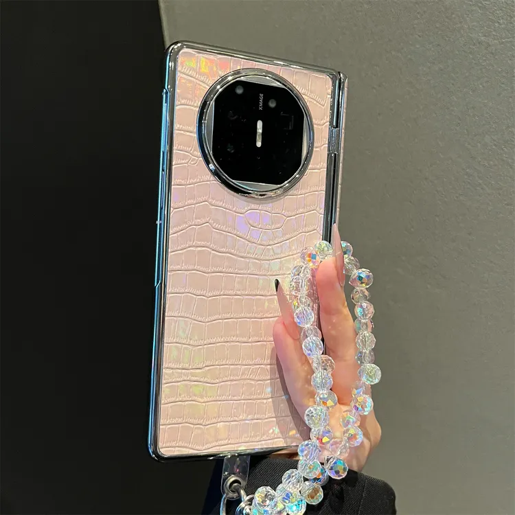 奢华真皮适用华为MateX6典藏版折叠屏壳磁吸周中MateX5女高级感x3