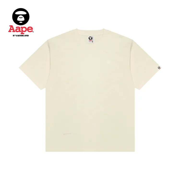 Aape旗舰店男装25春夏小标徽章简约休闲凉感短袖T恤1606XXO